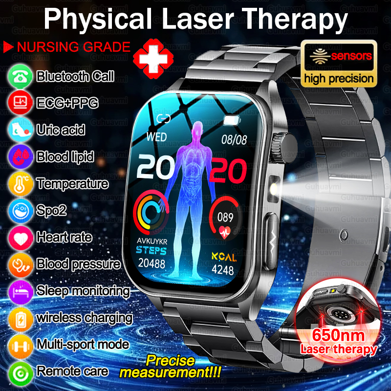Gmt Dual Timezone Watch - 2026 New Health Smart Watch Laser