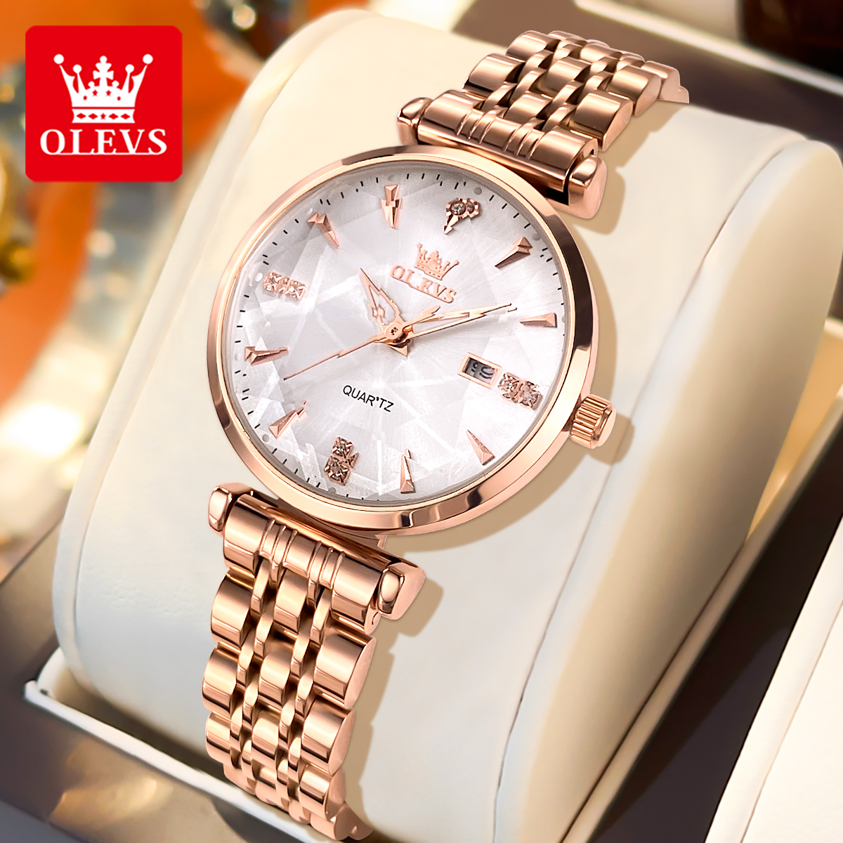 Luxury Watches - OLEVS brand beautiful women's watches Prism