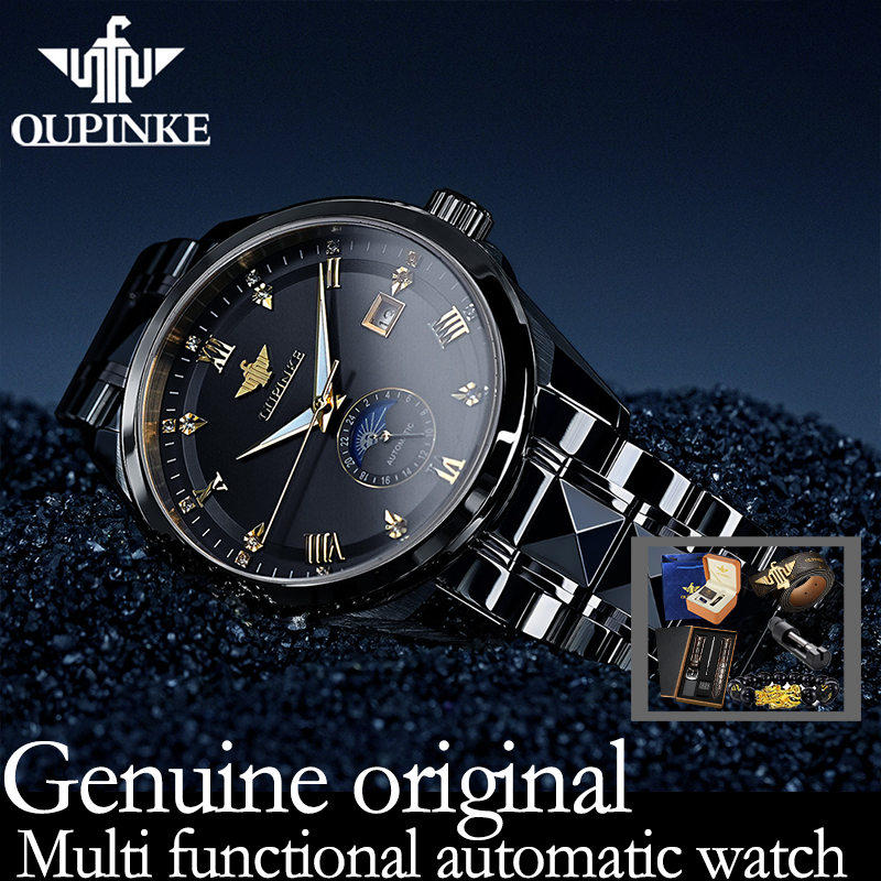 Luxury Watch Moon Phase - OUPINKE 3265 man watch moon phase