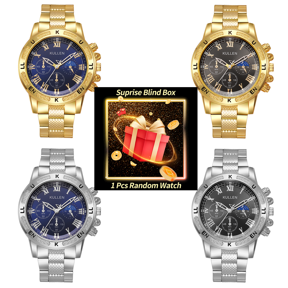 Luxury Watches - 1PC Surprise Mystery Watch Blind Box-Luxury