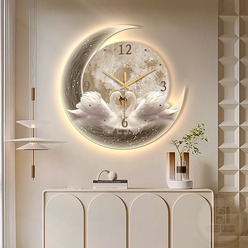 Table Watch Luxury - Luxury Restaurant Wall Clock Corridor Wall-Mounted