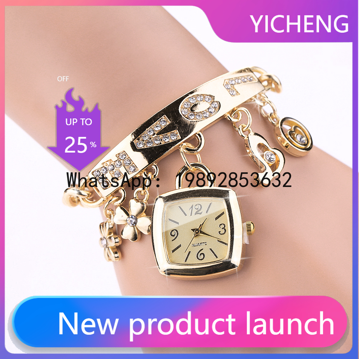 Luxury Watch With Arabic Numerals - LYY 1/2PCS Women Fashion Luxury Bracelet