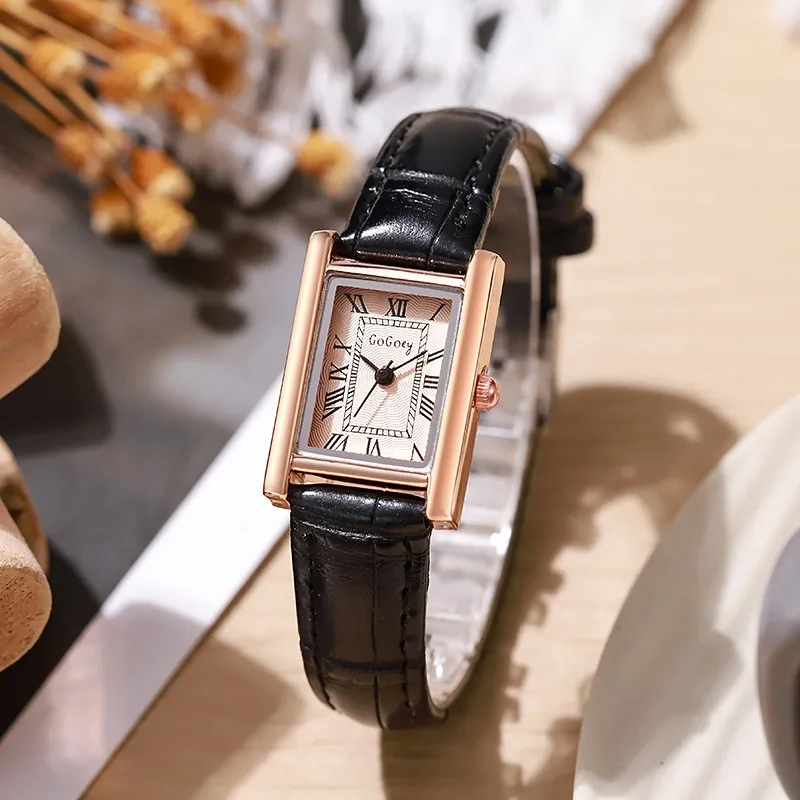 Luxury Watch For Girls - Famous Brand Women Watch Fashion Leather