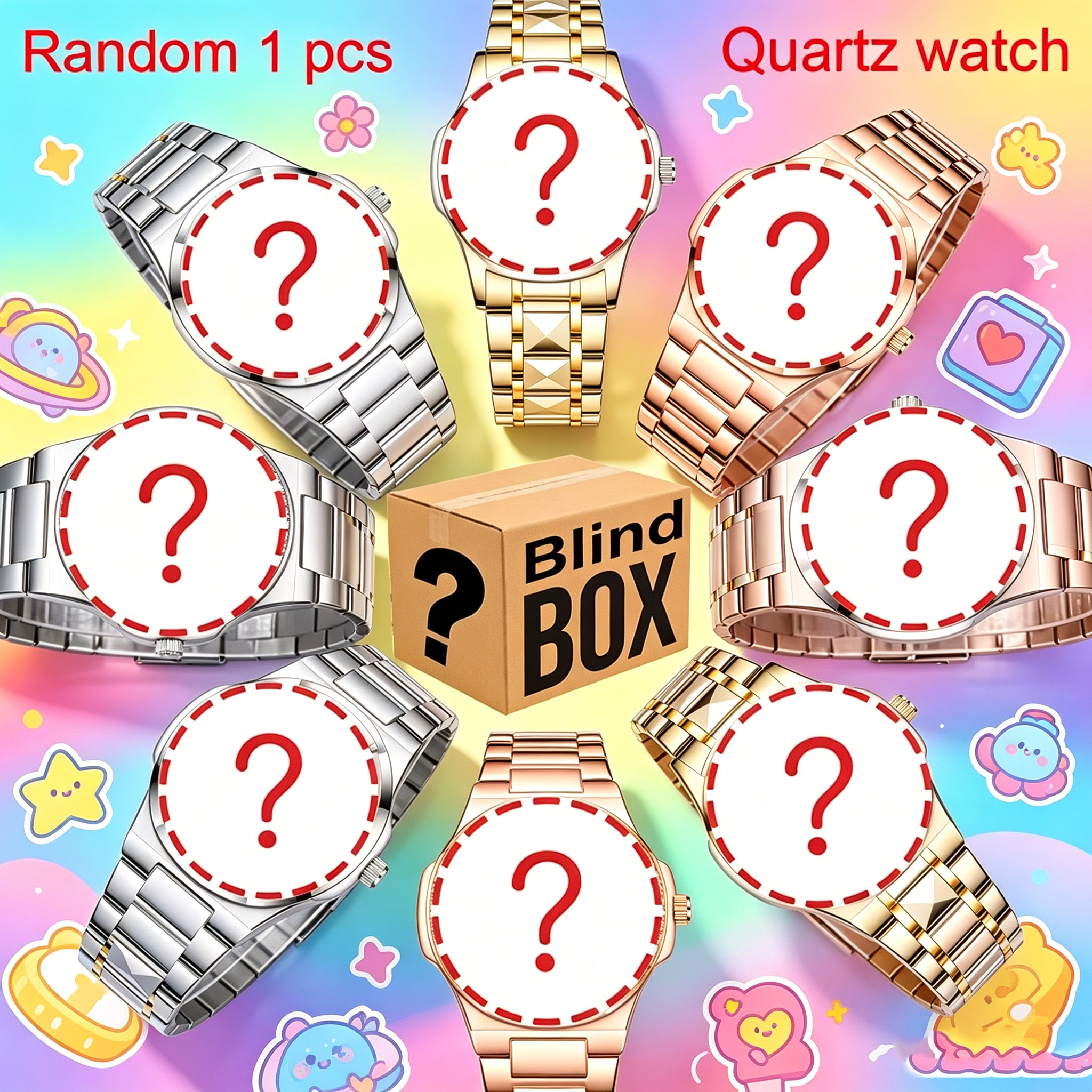 Luxury Watches - Hot Collectible Watch Blind Box Surprise