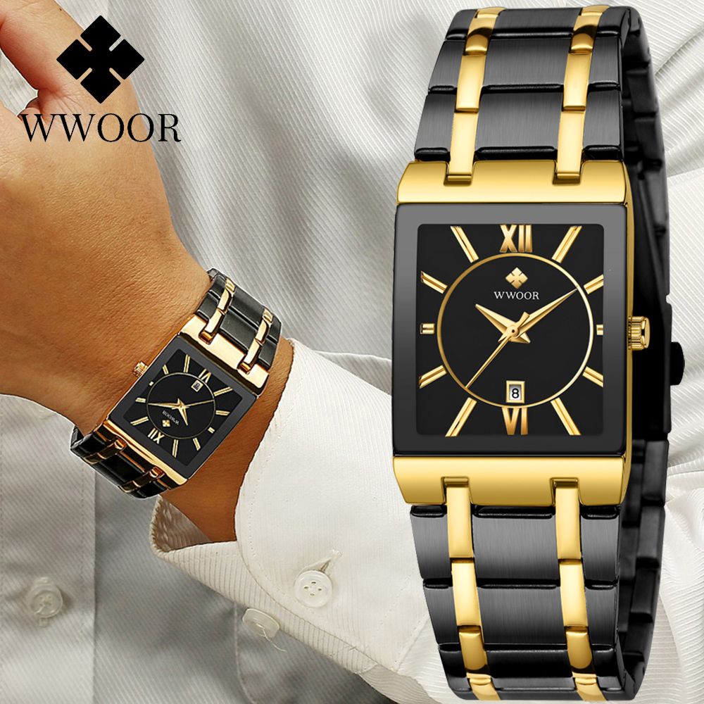 Luxury Watch Magazine - WWOOR Brand Luxury Gold Bracelet Men's
