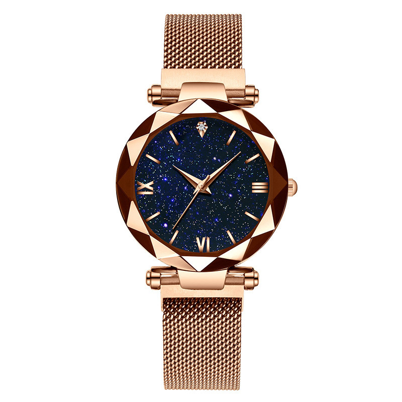 Luxury Watch Moon Phase - Reloj Mujer Luxury Starry Sky Women