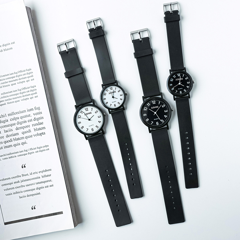 Luxury Watch All Black - Simple Black Watch Quartz Watches for