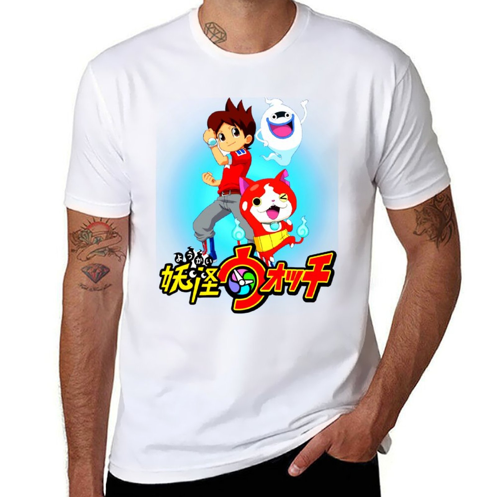 Copy of Yokai watch T-Shirt ma - Luxury Watch In China ulasan dan harga