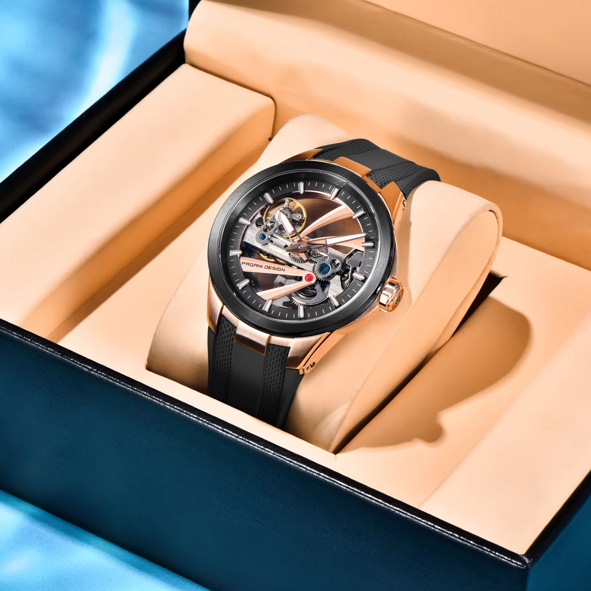 PAGANI DESIGN Extraordinary De - Luxury Watch All Black ulasan dan harga