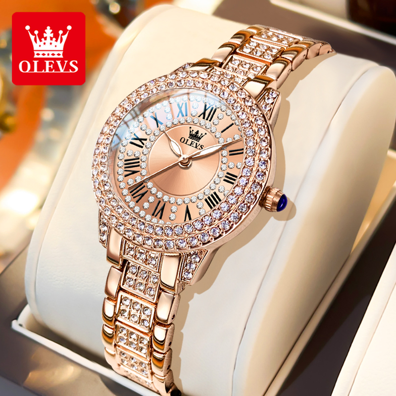 OLEVS Luxury Fashion ladies' w - Luxury Watches ulasan dan harga