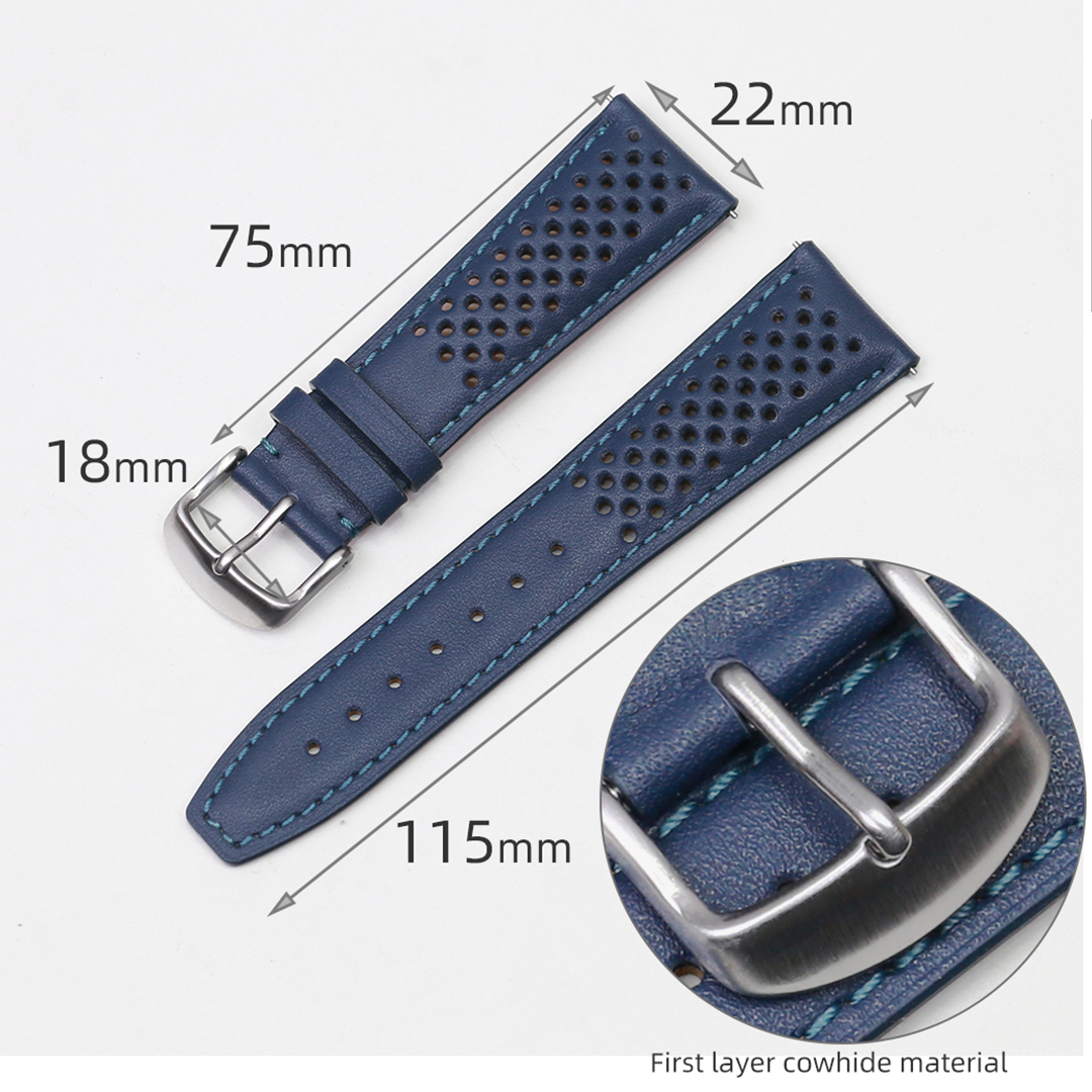 22mm Genuine Leather Watch Ban - Tag Heuer Is Luxury Watch ulasan dan harga