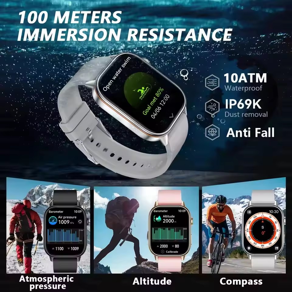 2025 New Outdoor Military GPS  - Gmt Dual Timezone Watch ulasan dan harga