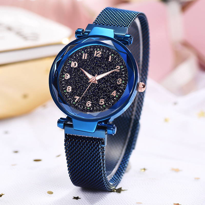 Luxury Women Watches Magnetic  - Luxury Watch Moon Phase ulasan dan harga