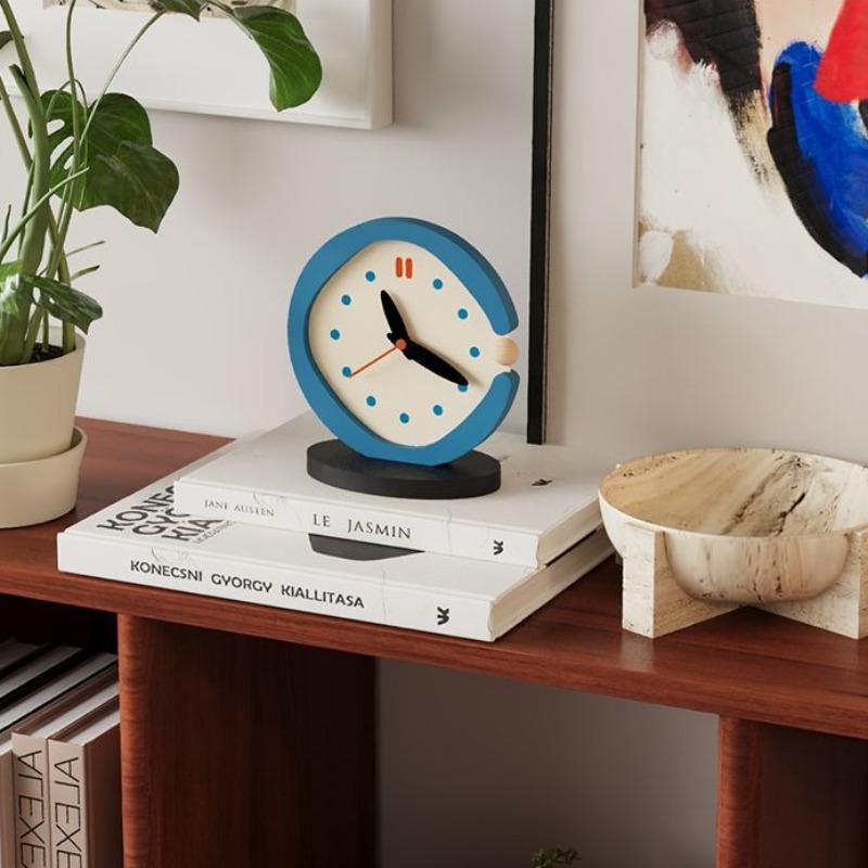 Retro Table Clock Living Room  - Table Watch Luxury ulasan dan harga