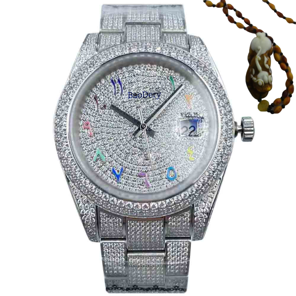 Customized Logo41mm fashionabl - Luxury Watch With Arabic Numerals ulasan dan harga