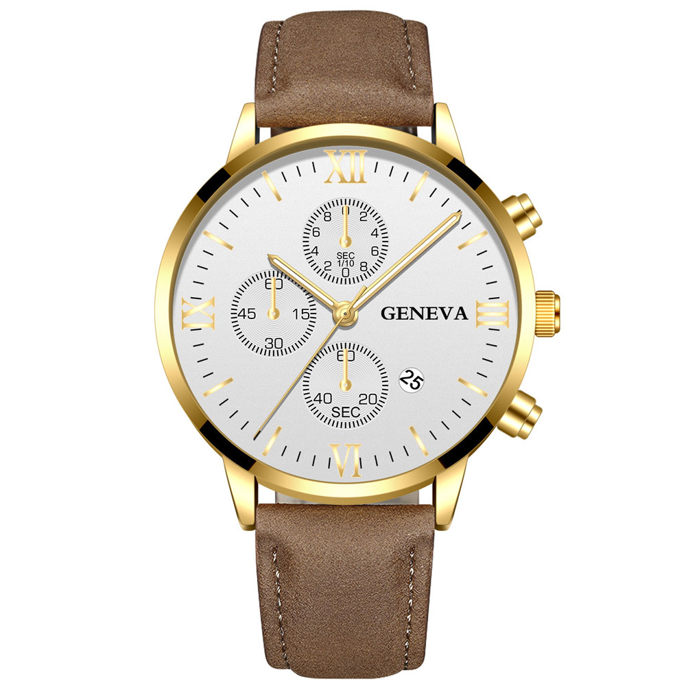 Geneva Fashion  Men Date Alloy - Luxury Watch Magazine ulasan dan harga