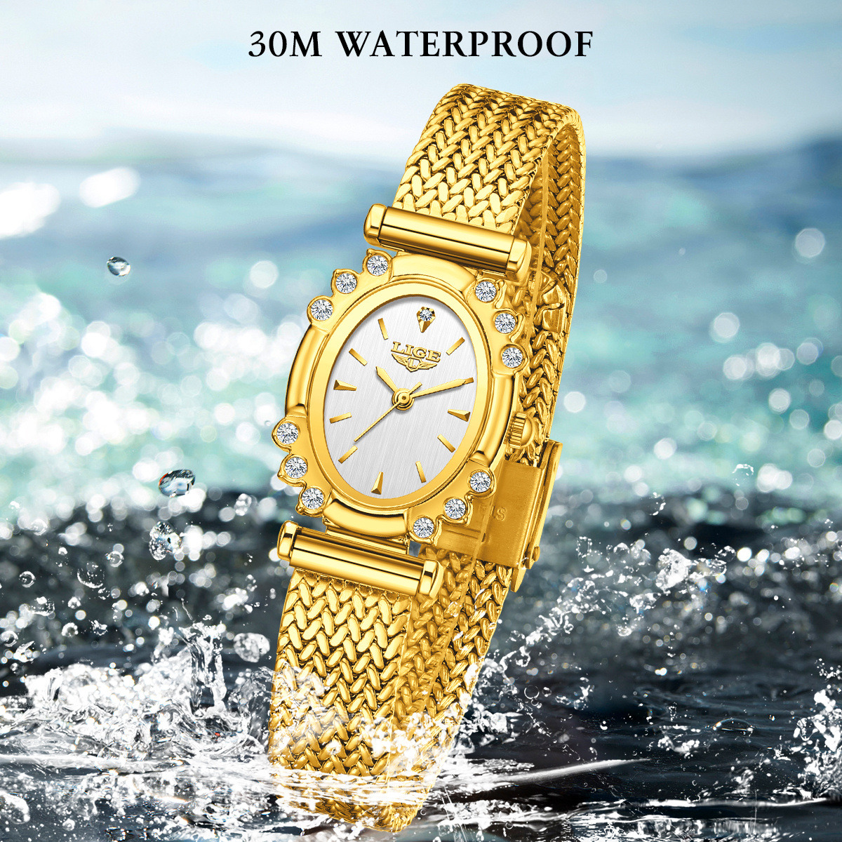 LIGE 2026 Luxury Women Watches - Luxury Watches ulasan dan harga
