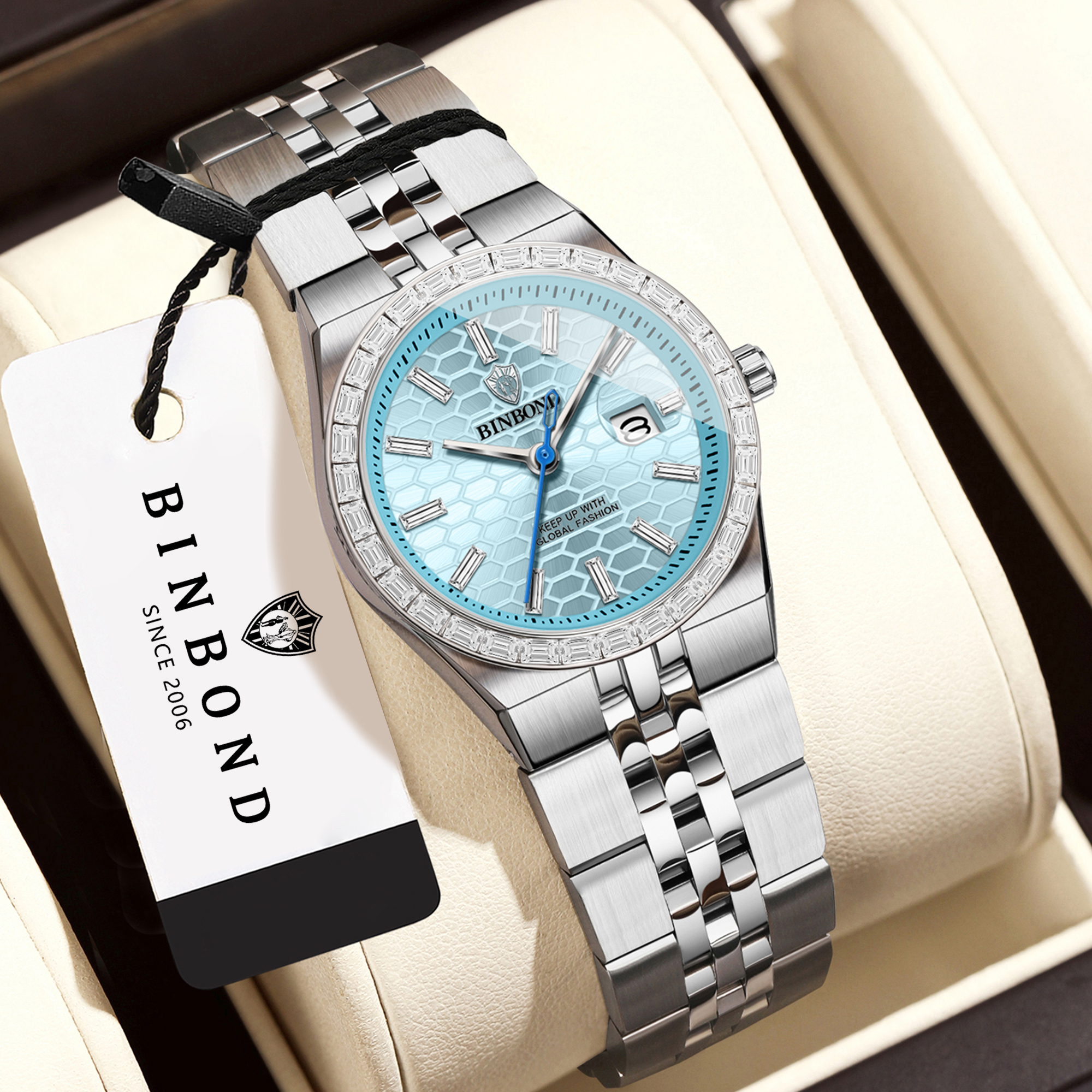 BINBOND ladies casual accurate - Luxury Watch For Girls ulasan dan harga