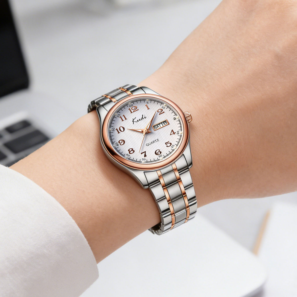 Business trend girls watch ste - Luxury Watch Moon Phase ulasan dan harga