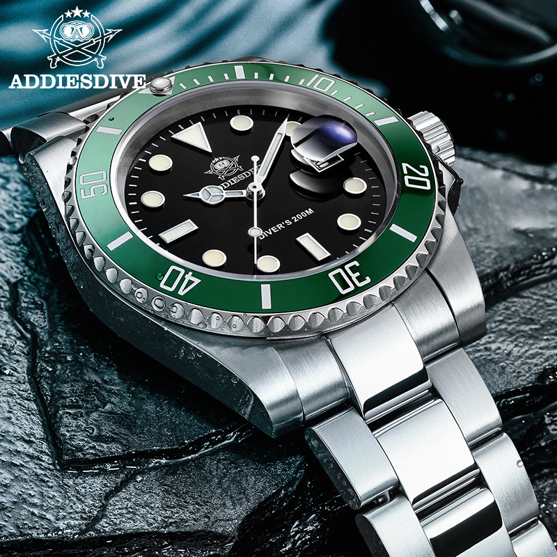 ADDIESDIVE 41mm Men's Quartz W - Luxury Watch Drawing ulasan dan harga