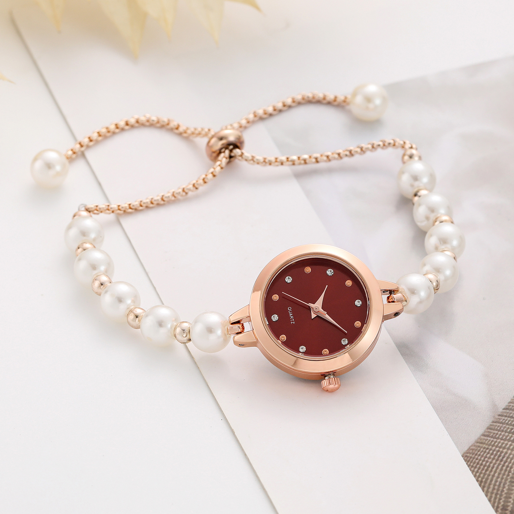 New Minimalist Style Pearl Bra - Luxury Watch In China ulasan dan harga