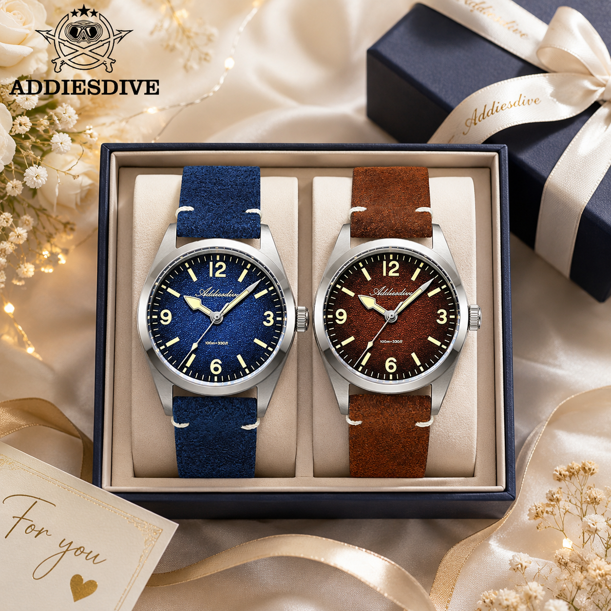 ADDIESDIVE 36MM 200M Waterproo - Luxury Watches ulasan dan harga