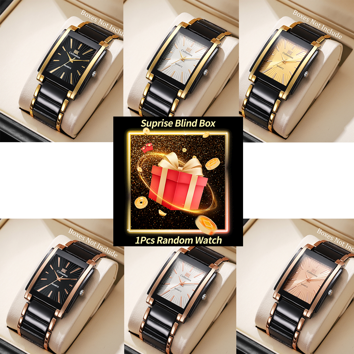 1PC Surprise Mystery Blind Wat - Luxury Watches ulasan dan harga