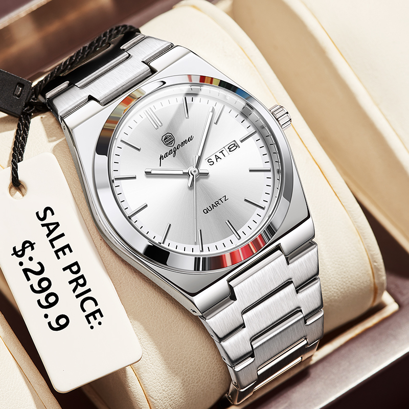 PAAZOMU Fashion Luxury Man Wri - Luxury Watch Safe ulasan dan harga