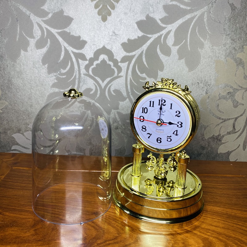 Luxury Gold Table Clock Silent - Table Watch Luxury ulasan dan harga