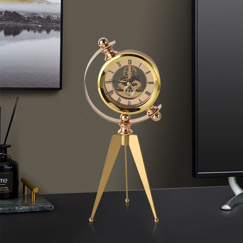 Modern Gold Table Clock Luxury - Table Watch Luxury ulasan dan harga