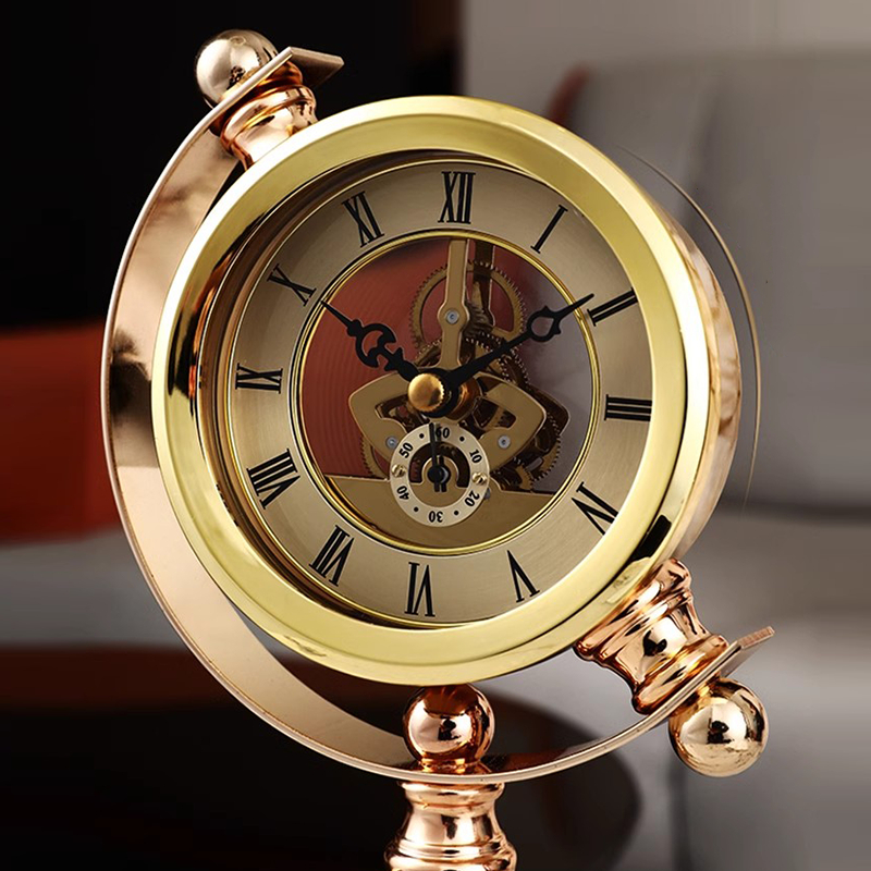 Modern Gold Table Clock Luxury - Table Watch Luxury ulasan dan harga