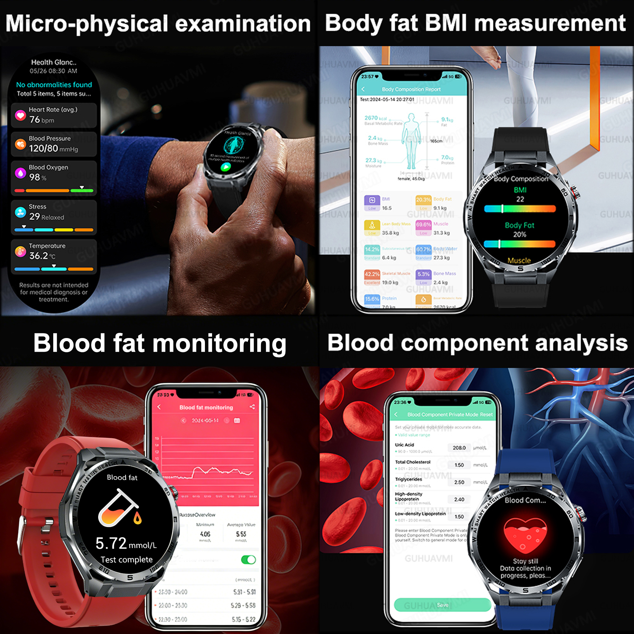 2026 New Accurate AI Diagnosis - Gmt Dual Timezone Watch ulasan dan harga