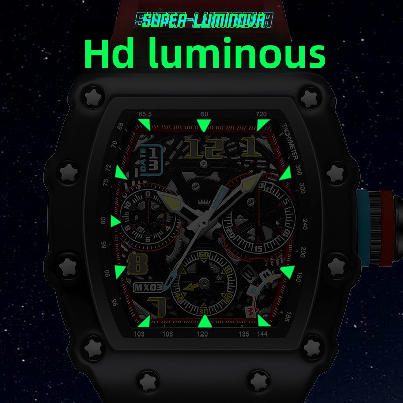 Barrel Hollow Fake Mechanical  - Luxury Watch Richard Mille ulasan dan harga