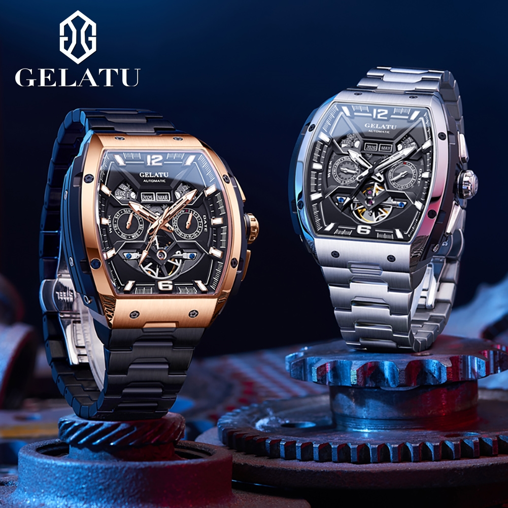 Reloj Hombre Watches Mens GELA - Luxury Watch All Black ulasan dan harga