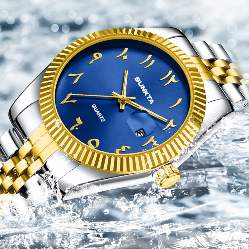 SUNKTA Top Brand Luxury Women' - Luxury Watch With Arabic Numerals ulasan dan harga