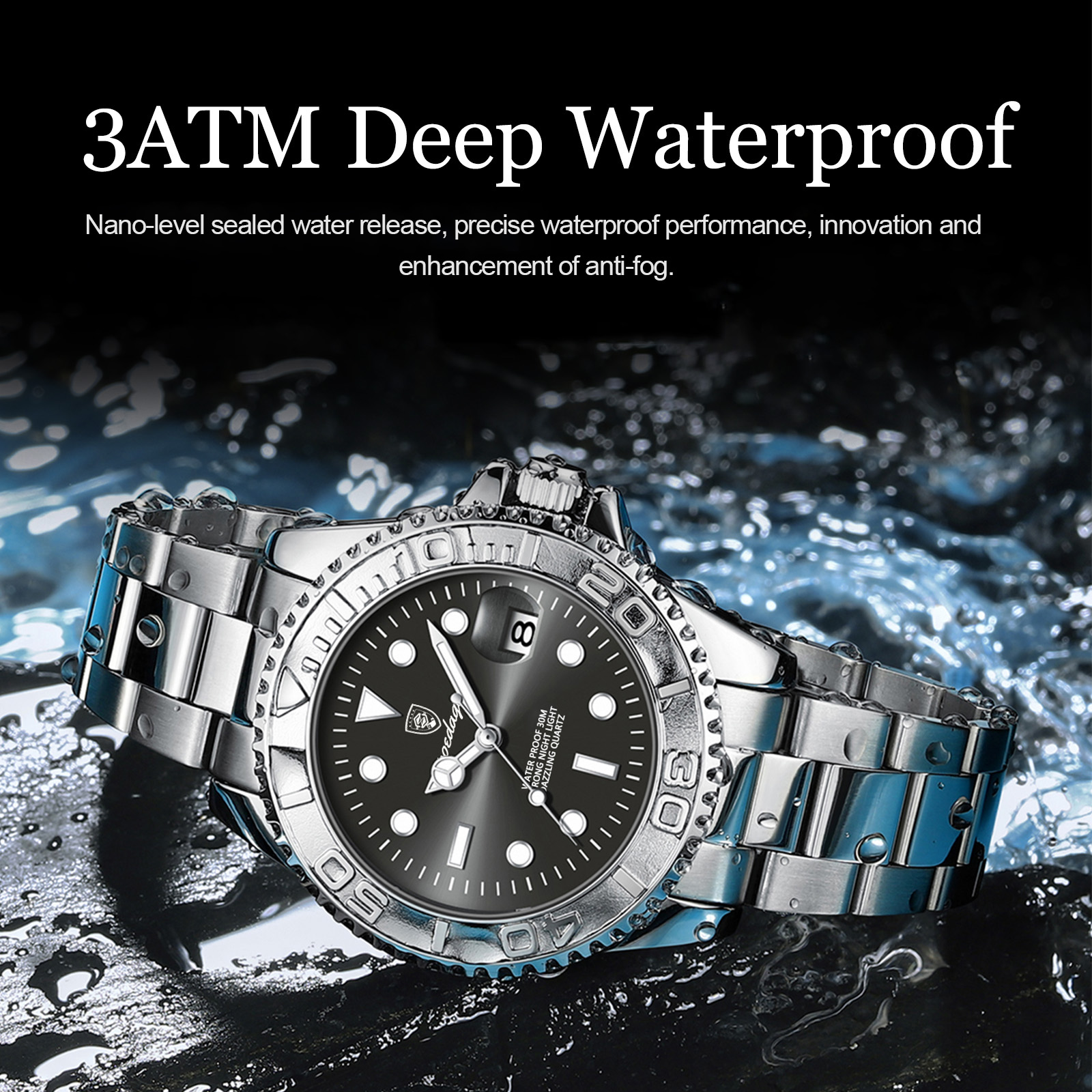 POEDAGAR Trendy Sport Man Watc - Luxury Watch And Bracelet ulasan dan harga