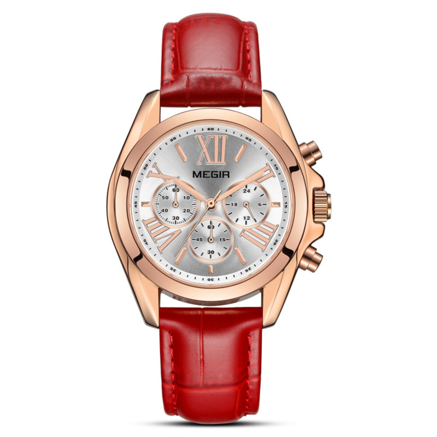 MEGIR New Luxury Leather Watch - Luxury Watches ulasan dan harga