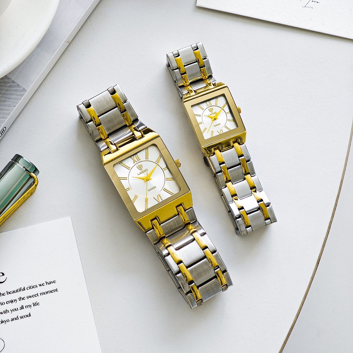 LIEBIG Luxury Quartz Wristwatc - Luxury Watch Safe ulasan dan harga