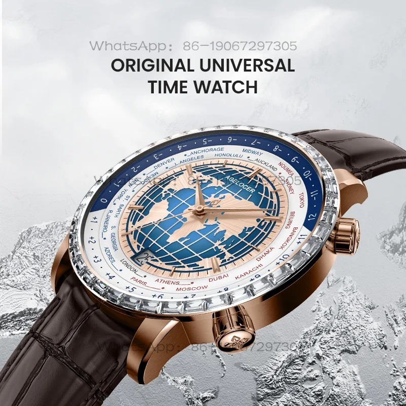AGELOCER Original World Time L - Luxury Watch In The World ulasan dan harga