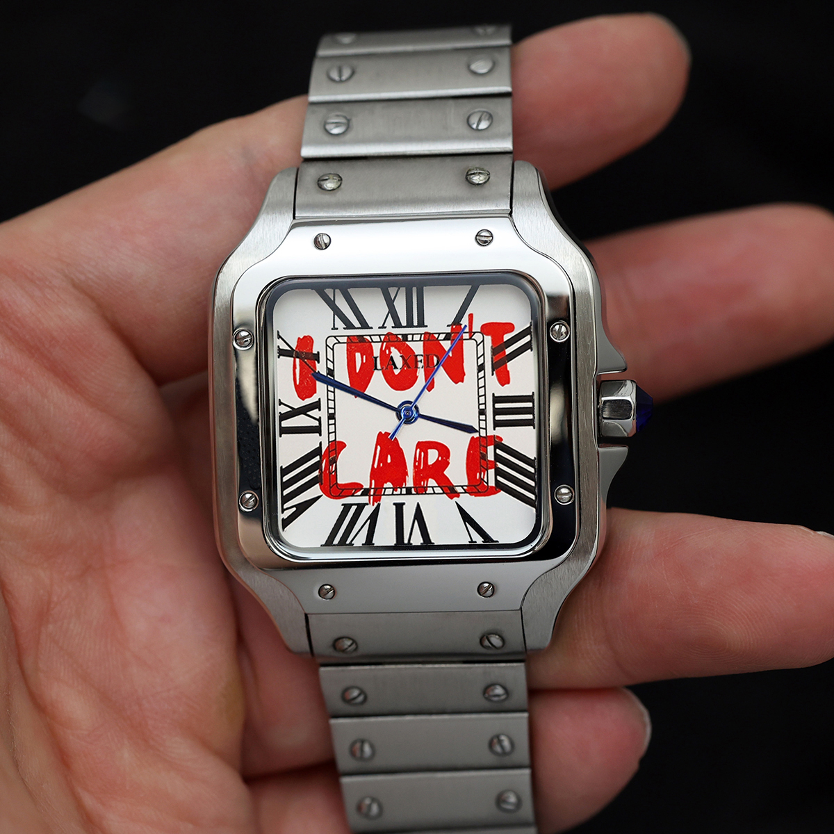LAXED Men's 38mm NH35 Square w - Luxury Watch In China ulasan dan harga