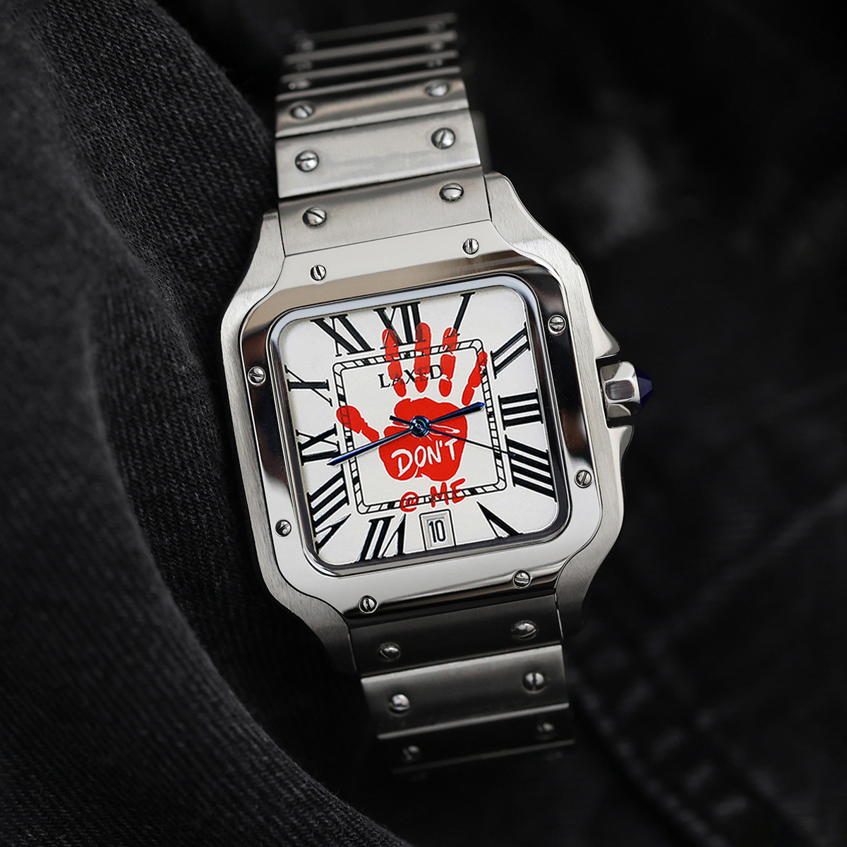 LAXED Men's 38mm NH35 Square w - Luxury Watch In China ulasan dan harga