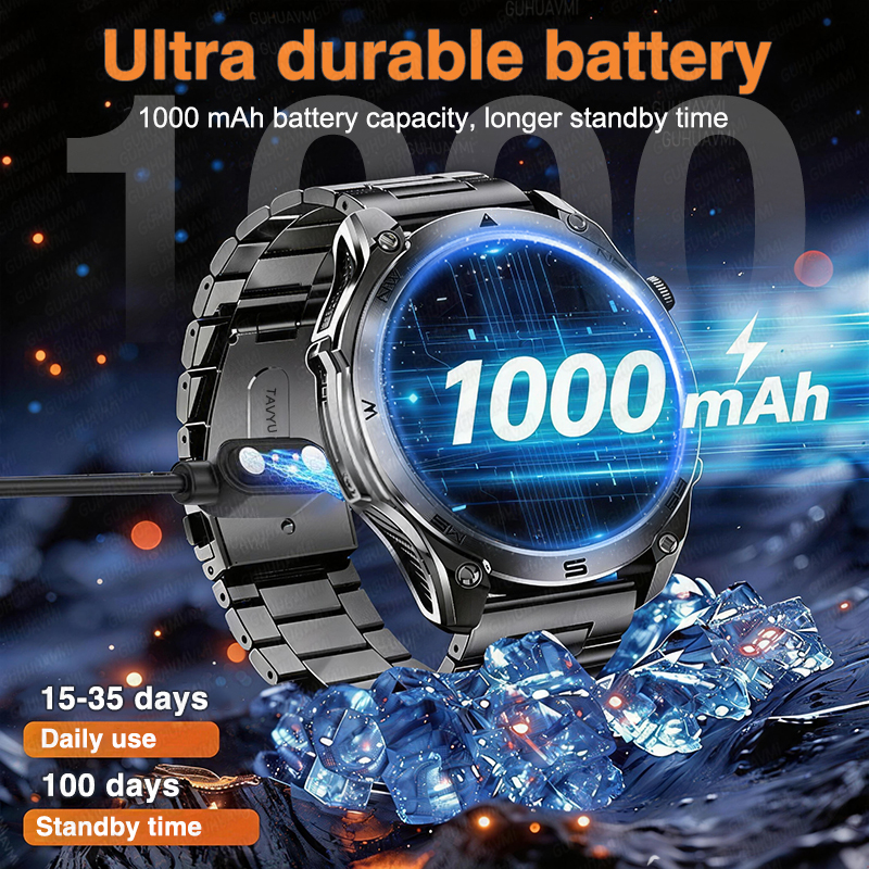 Tactical GPS Smart Watch Milit - Gmt Dual Timezone Watch ulasan dan harga