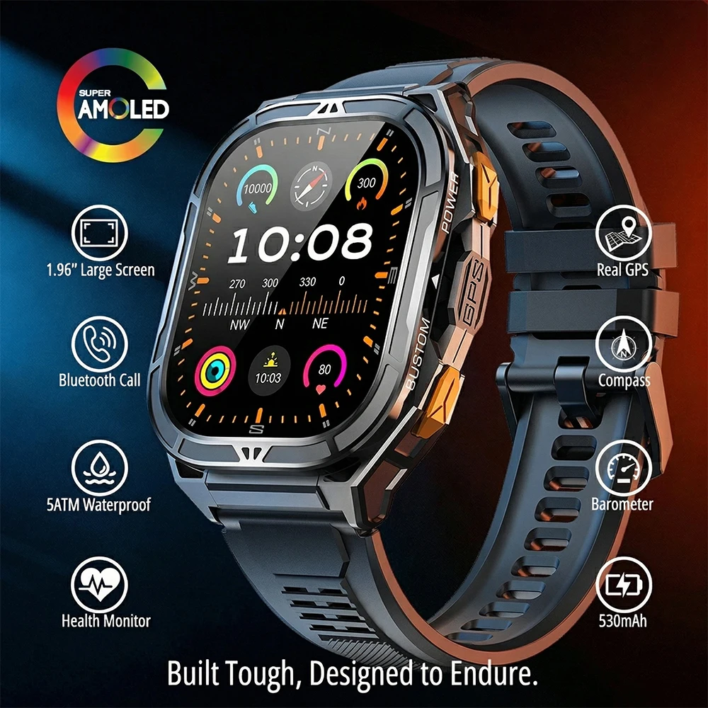 Luxury AMOLED Smartwatch Real  - Luxury Watch In The World ulasan dan harga