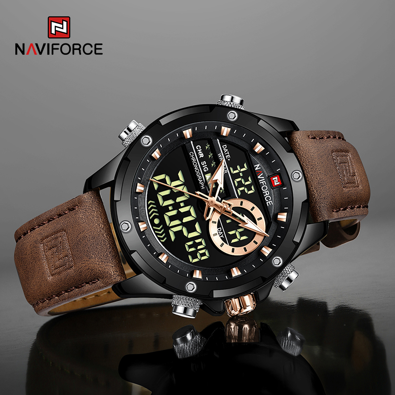 New NAVIFORCE Men Watches Quar - Luxury Watch Magazine ulasan dan harga