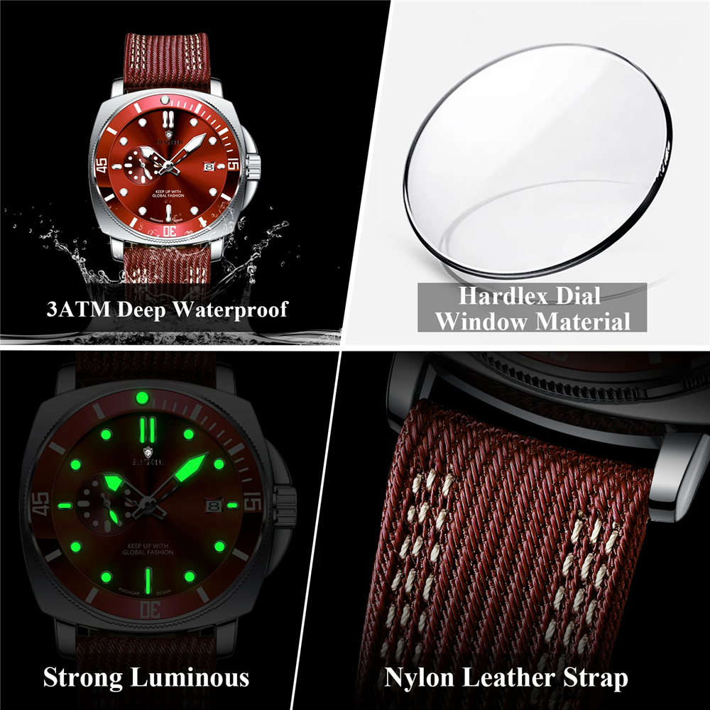 44mm New Chornograph Sports Bl - Luxury Watch Magazine ulasan dan harga