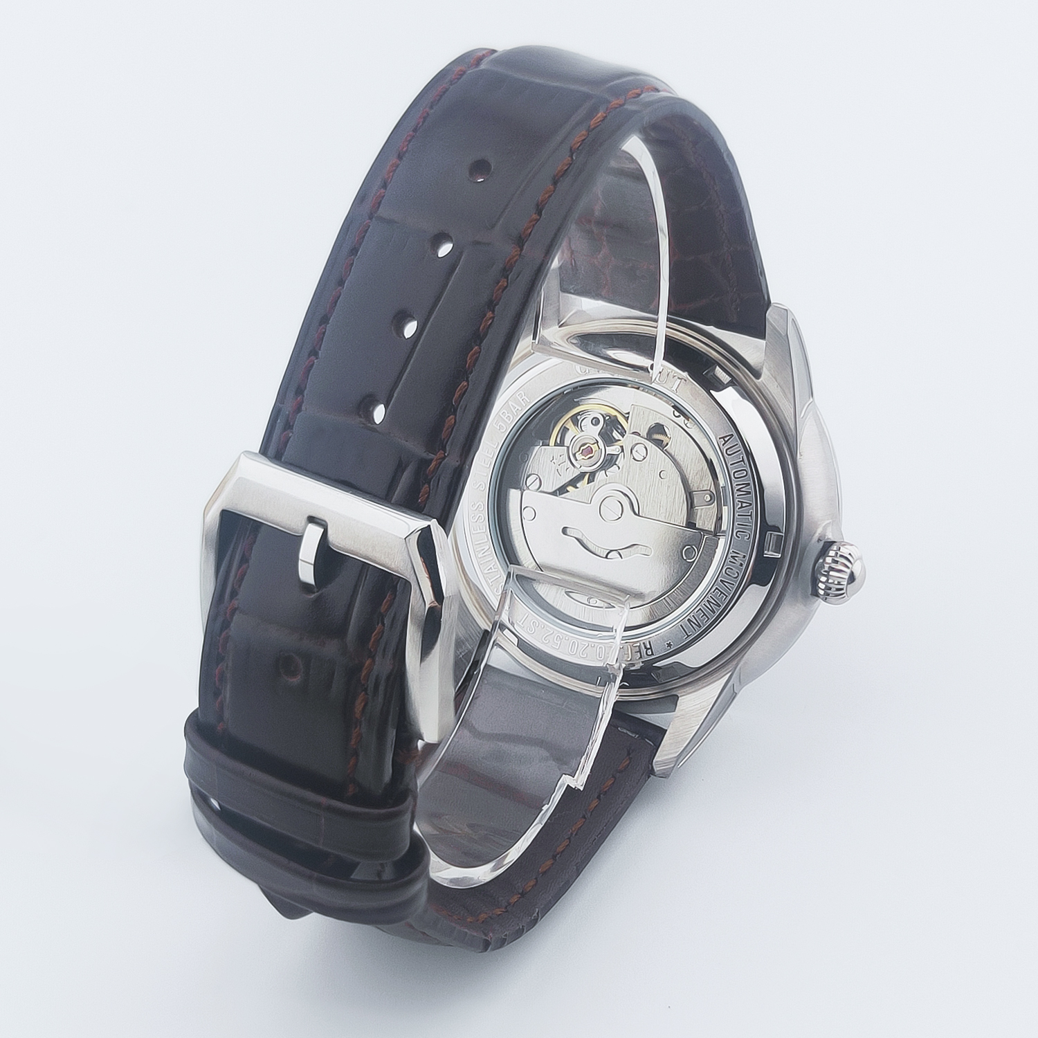 CUSTOM Logo 41mm MIYOTA8215 Au - Luxury Watch Safe ulasan dan harga