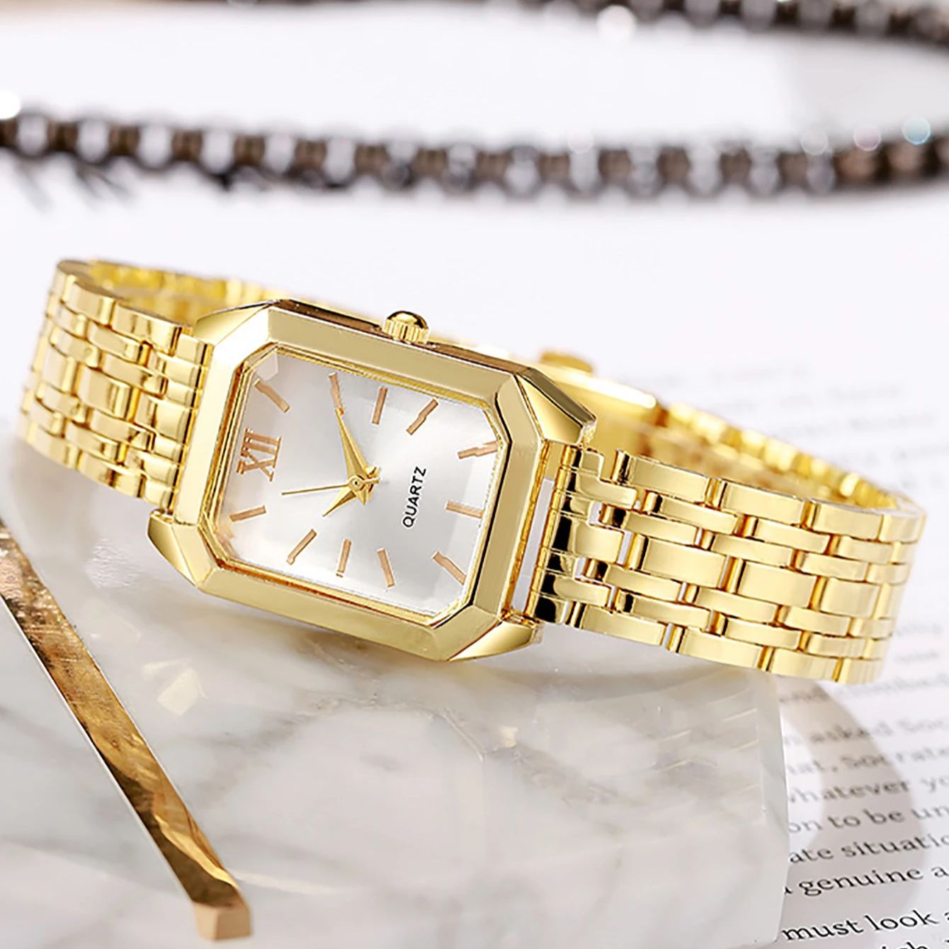 The lady's compact quartz watc - Luxury Watch For Girls ulasan dan harga