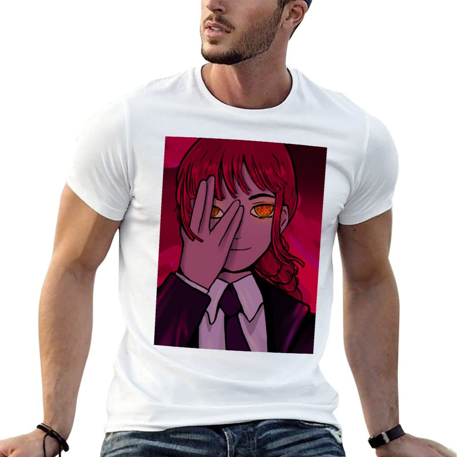 Makima is watching T-Shirt t s - Luxury Watch In China ulasan dan harga