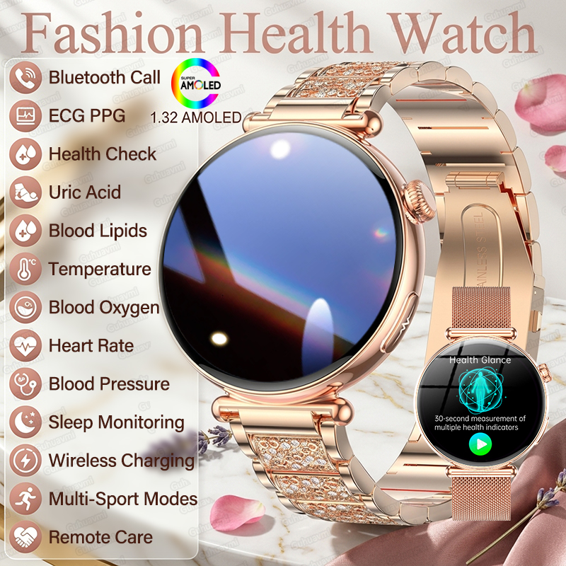 2026 New Women AI Smart Diagno - Gmt Dual Timezone Watch ulasan dan harga