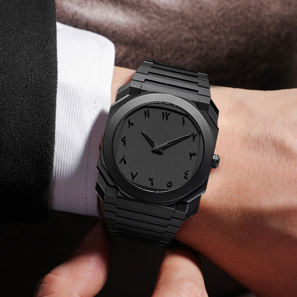 Arabic Numerals Ultra-Thin Lar - Luxury Watch With Arabic Numerals ulasan dan harga